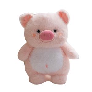MLING Очаровательная розовая свинка, изящные щенки плюшевая кукла высота 36см