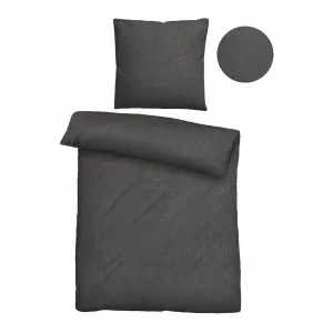 Постельное белье Biberna "Тея", (2 шт.), тонкая, мягкая + легкая ткань из 100% хлопка, летнее, цвет titanium