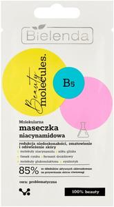 Медицинская маска Bielenda Beauty Molecules Niacynamid, 8 g