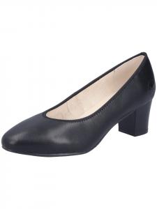 Rieker Черные туфли-лодочки/балетки