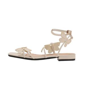 TATAYA Сандалии женские с одним ремешком, белые