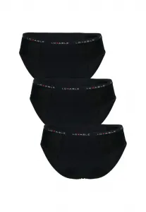 Трусики для обильных выделений, упаковка из 3 штук. Lovable, Nero