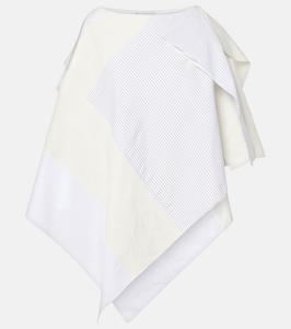 Юбка миди из хлопка в стиле пэчворк JW Anderson, Grey White