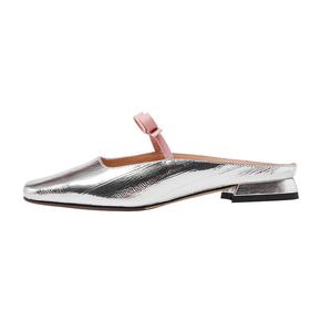 Сандалии с закрытым носком женские Yeezyy Reezy, Silver