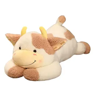 Плюшевая игрушка Plumpy Cow Edition милая и мягкая кукла высота 90см длина 90см Mise