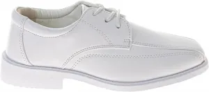 Броги для мальчиков French Toast - Классические туфли-оксфорды на шнуровке, повседневные и формальные - Черные (Размер 7 малыши - Размер 6 старшие дети), белый