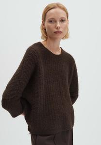 Джемпер someday. LOOSE FIT TEXTURE, Dark Espresso/Brown