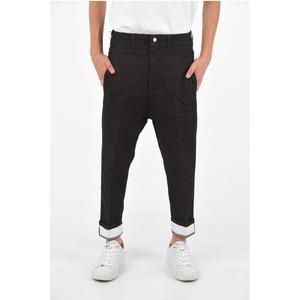 Черные хлопковые джинсы Деним Neil Barrett, Black