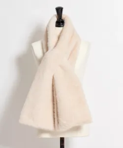 Эко-меховая накидка Noela, цвет Gray