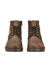 Ботильоны на шнуровке camel active, темно-коричневый