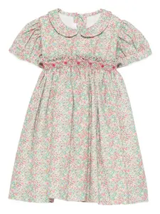 Платье с цветочным принтом Mariella Ferrari, зеленый