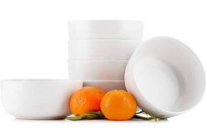 Набор мисок на 6 персон, 6 предметов. Konsimo, белый