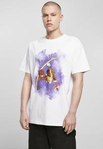 Футболка с принтом BASKETBALL CLOUDS 2.0 OVERSIZE Upscale by Mister Tee, цвет white