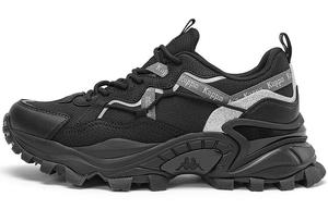 Кроссовки Kappa Chunky Sneakers Unisex Low-Top Black Silver