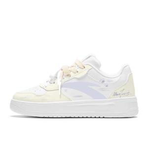 Удобные, нескользящие, амортизирующие низкие кеды для скейтбординга для женщин Anta, желтый