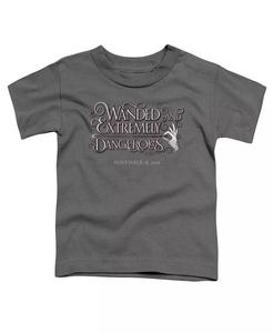 Футболка с коротким рукавом для мальчиков Wanded Juvenile Fantastic Beasts, серый