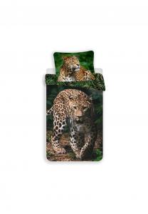 Леопардовый дизайн уютное постельное бельё хлопок, 140x200 см & 70x90 см Cofi, разноцветный 200x140 + 70x90 см