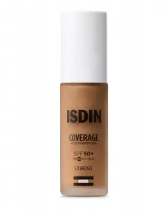 База под макияж Coverage SPF50+ 30 г Isdin, 5 Bronze