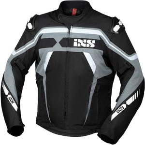 Текстильная мотоциклетная куртка IXS sport rs-700-st, Black/Grey/White