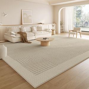 Budis Ковер 80х160 см для гостиной/спальни в французском стиле, с геометрическим узором, утолщенный петлевой ворс