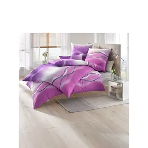 Постельное белье BIERBAUM или наволочка по желанию, цвет silbergrau-rosé