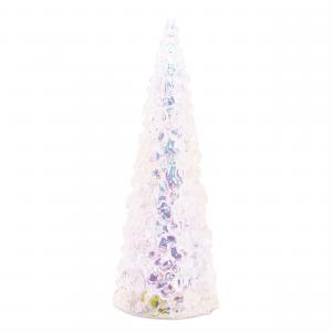 Декоративная сосна светодиодная Melrose International, 44 см, белый / синий / розовый