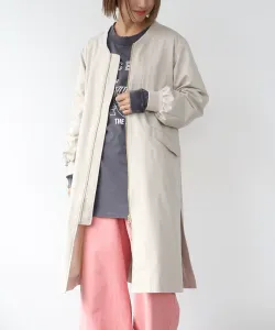 Рабочая куртка Three Four Time/Ester с ребристым воротником, цвет Greige