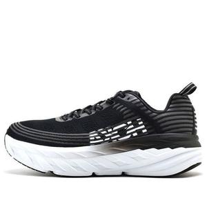 Кроссовки HOKA ONE ONE Bondi 6 'Black White', черный