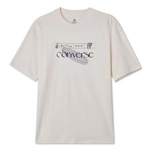 Футболка Converse Logo T-Shirt 'White', белый