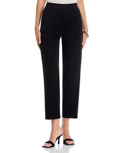 Прямые брюки на резинке Misook, черный