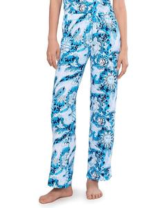 Женские брюки Lilly Pulitzer Pj Knit, Bellevue Blue Lilly Gulls