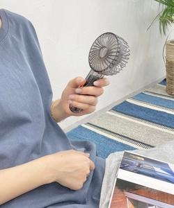 Удобный прозрачный вентилятор с 7-цветной светодиодной подсветкой, который отлично смотрится на фестивалях.