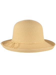 BREITER Соломенная шляпа бежевого цвета