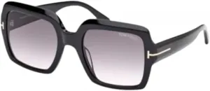 Солнцезащитные очки Tom Ford FT1082 KAYA квадратной формы с роскошным комплектом для очков