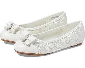 Туфли на плоской подошве MICHAEL Michael Kors Kids Kenya Lock, цвет White/Glitter