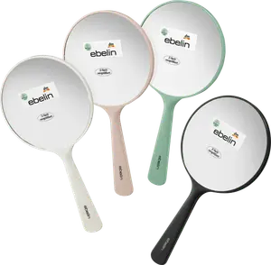 Зеркало ручное с увеличением 2х 1 шт. ebelin