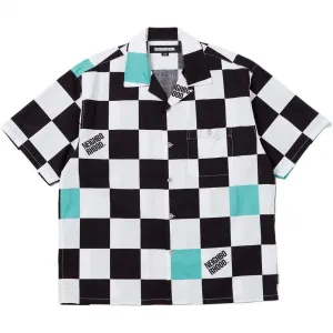 Рубашка с коротким рукавом Checker NEIGHBORHOOD, зеленый