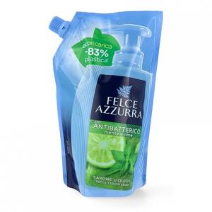 Felce Azzurra Антибактериальное жидкое мыло «Мята и лайм», сменный блок 500 мл, Paglieri