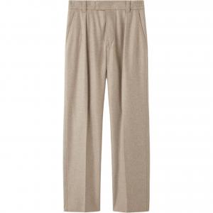 Брюки Casual SS26 для мужчин Loro Piana, серый sand