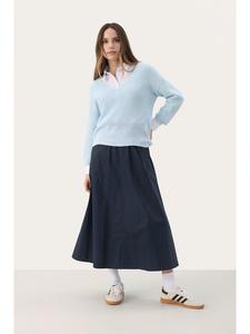 Вязаный свитер EtronaPW Свободный крой в цвете Ice Water PART TWO