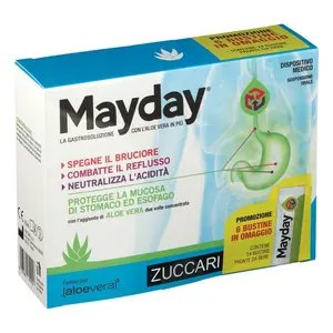 Mayday 24 Stick Pack против жжения, рефлюкса и кислотности Zuccari
