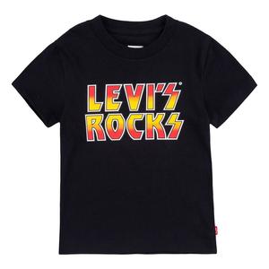 Футболка Levi´s Rocks Short Sleeve Round Neck, черный