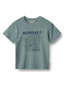 Wheat Футболка "Себ" светло-голубого цвета