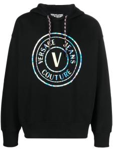 Versace Jeans Couture худи с логотипом, черный