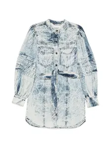 Платье с поясом Moe Marant Etoile, синий