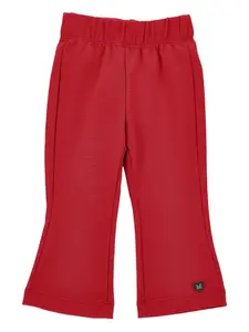 Спортивные брюки широкого кроя Monnalisa, красный
