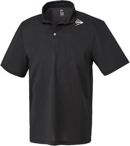 Поло для тенниса Dunlop DAP-1144, модель 2023 года, черный