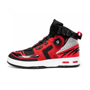 LOKWT Амортизирующие противоскользящие износостойкие водонепроницаемые ударопрочные полувысокие велотуфли унисекс красные, цвет Red