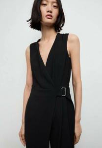 Комбинезон Mango Jumpsuit, Black
