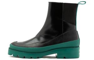 Ботинки Челси унисекс зеленые Tretorn